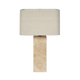 Imperial Travertine Table Lamp