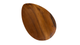 Jiro Teardrop Timber Platter