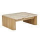 Floyd Square Marble Coffee Table | Brown Vein/Natural