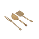Brass Cheese Triple Set