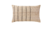 Husk Rectangle Wool & Silk Cushion | 65 x 40