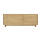 Oak Wave Sideboard | 2 Doors, 3 Drawers