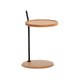 Bystander Side Table | Low | Oak & Canyon Leather