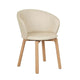 Glide Dining Chair | Limestone Leather