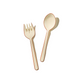 Alder Enamel Salad Servers