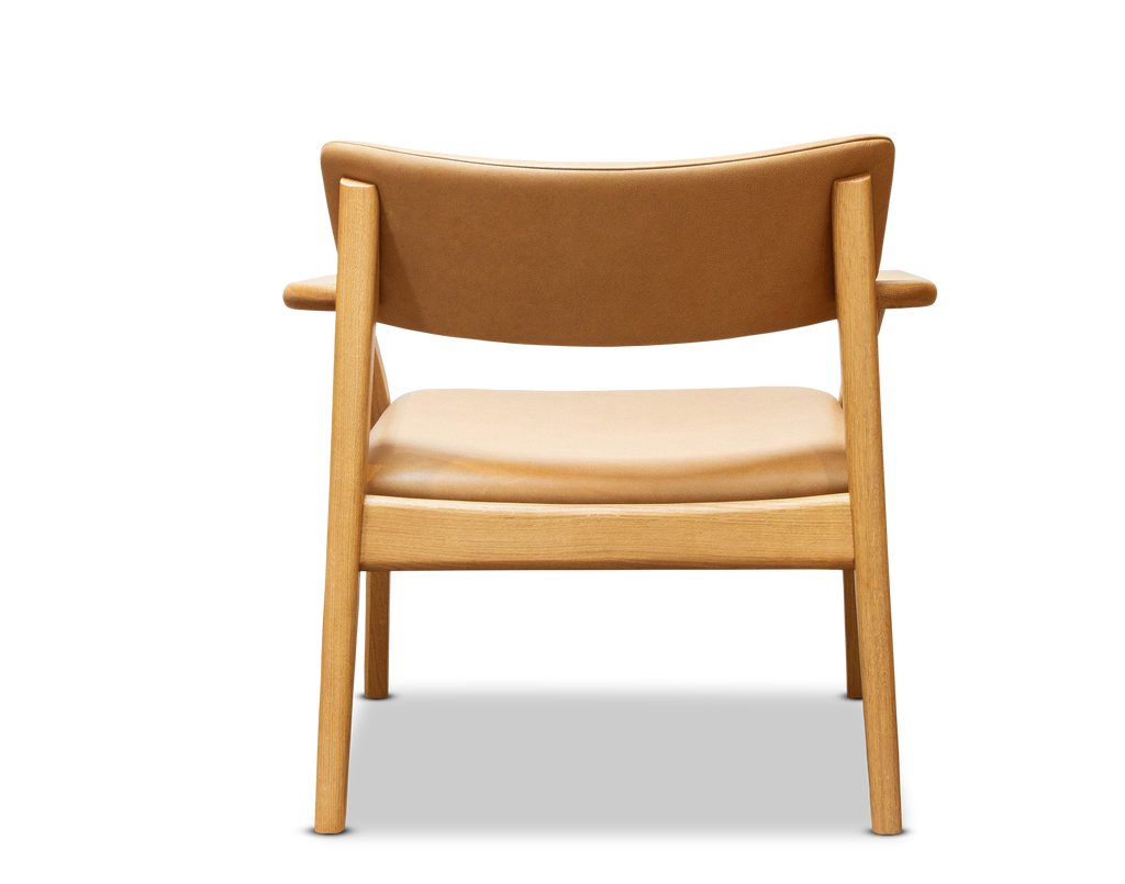 Poise Occasional Chair Canyon Leather - Sketch