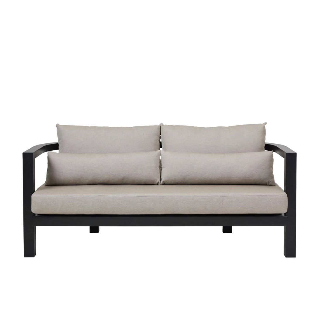 Java Outdoor Sofa | Black & Taupe – Kira and Kira