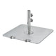 Umbrella Base 30kg | Galvanised with Side Wheels