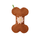 Poinsettia Puppy Christmas Stocking
