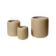 Saheed Fibrestone Planter | Brown