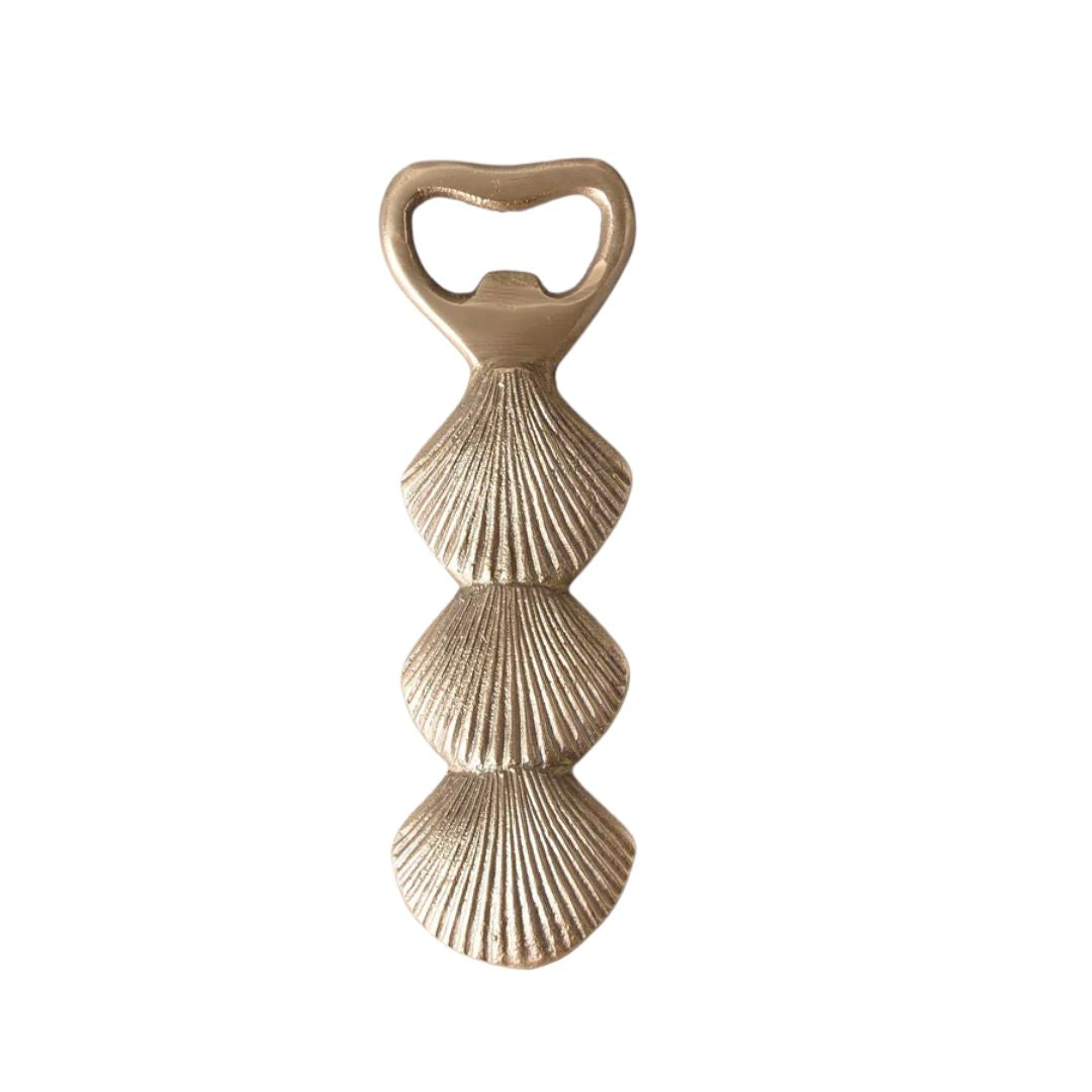 Shell Bottle Opener - Brass – Kira and Kira