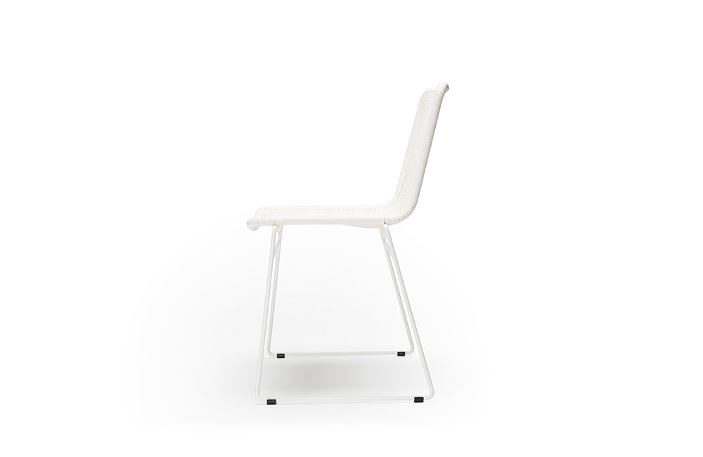 Feelgood Designs White C607 Outdoor Chair