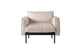 Natadora Attendant Armchair Panama Ecru Fabric